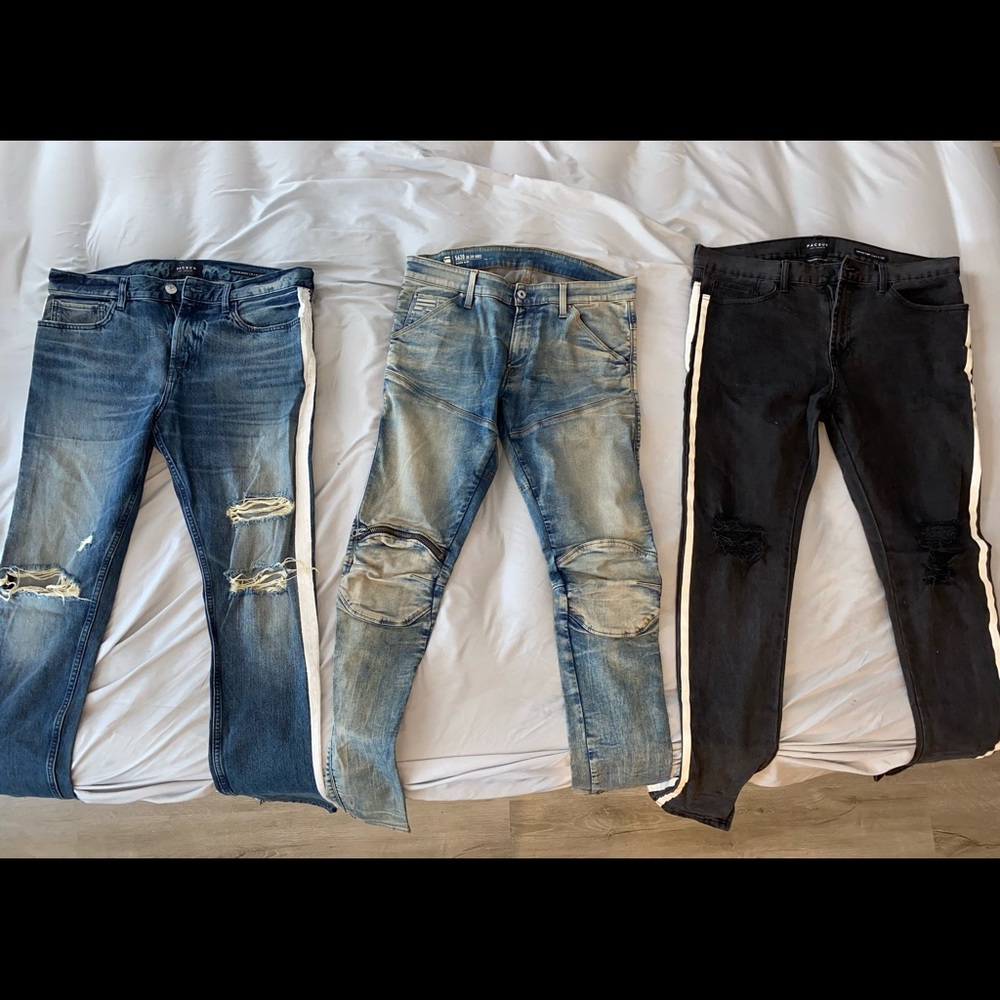 MEN'S SKINNY/SLIM-FIT JEANS (Size 34)